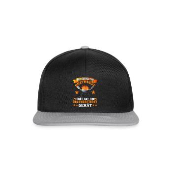 Official Federal GrillMaster Grill & Barbecue - Snapback Cap - black/grey - Front