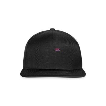 Feministisches Hemd, Babes Unite Pocket Print - Snapback Cap - Schwarz/Schwarz - Vorne