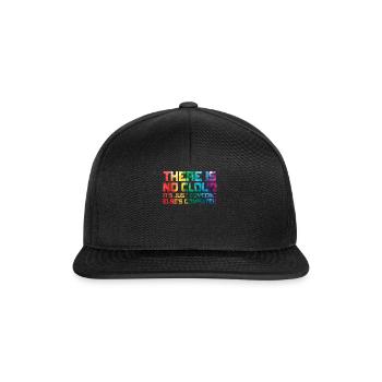 There Is No Cloud It's Just Someone Else's - Snapback Cap - Schwarz/Schwarz - Vorne