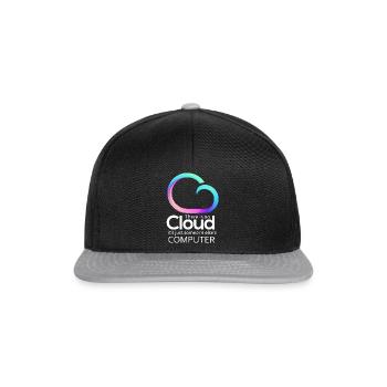 There Is No Cloud It's Just Someone Else's - Snapback Cap - black/grey - Front