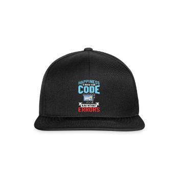 Software Development Software Developer Developer - Snapback Cap - black/black - Front