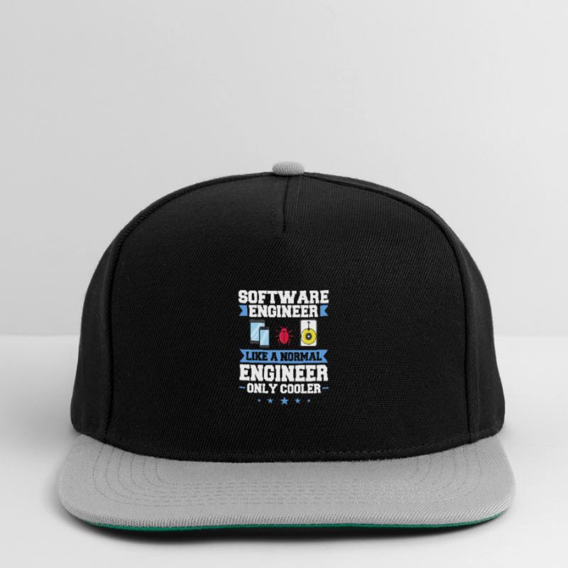 Software Engineering Software Engineering Engineer Snapback Cap
