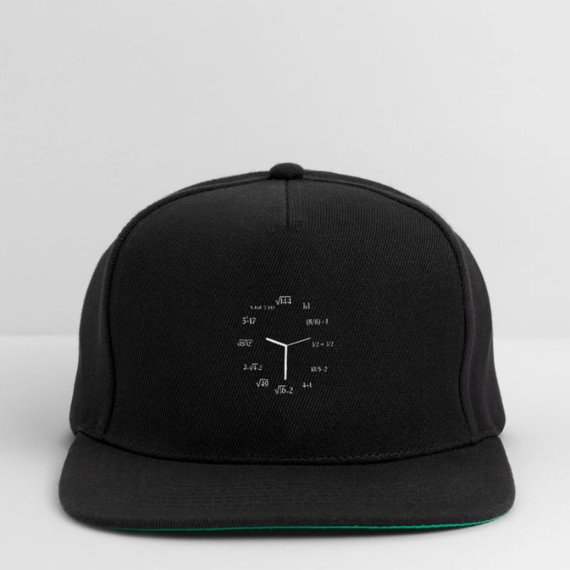 Math Meme Math Equation Joke Funny Math Clock Snapback Cap