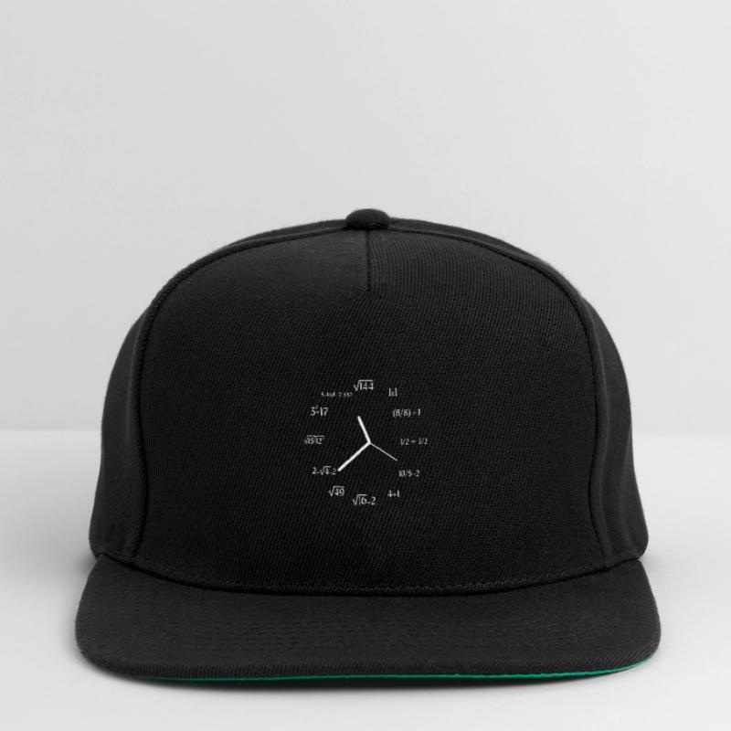 Formula Math Meme Math Equation Funny Math Clock Snapback Cap