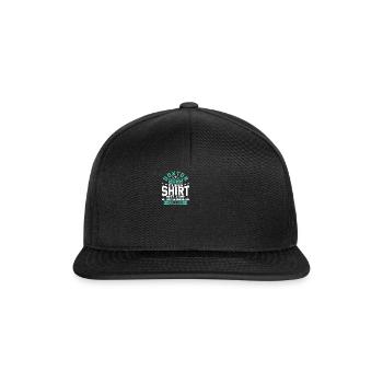 Doktor 2022 Doktorand Promotion Dissertation - Snapback Cap - Schwarz/Schwarz - Vorne