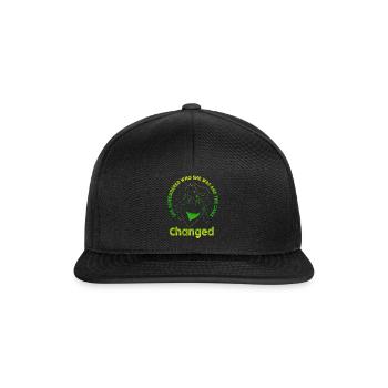 Elle s’est souvenue de qui elle était et le jeu a changé - Casquette snapback - noir/noir - Devant