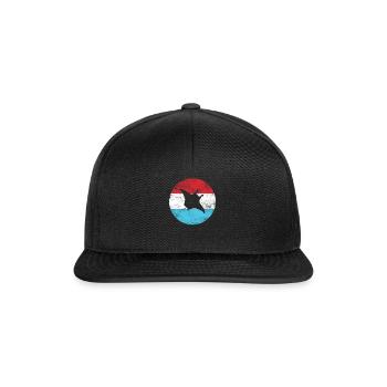 Stingray - Snapback Cap - black/black - Front