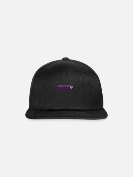 Friseurin - Snapback Cap - Schwarz/Schwarz