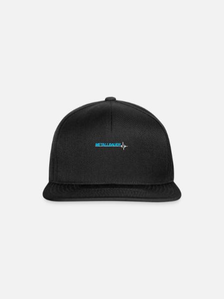 Metallbauer - Snapback Cap - Schwarz/Schwarz