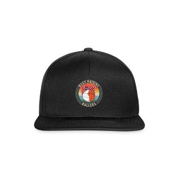 Maillot de basket-ball de volley-ball, busy raising ballers - Casquette snapback - noir/noir - Devant