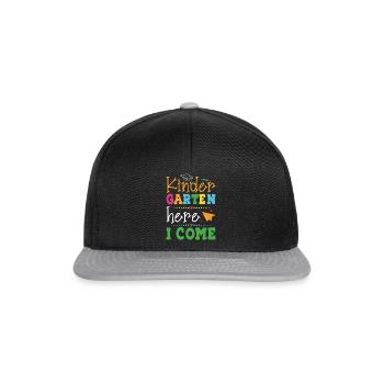 The Nursery School Me Voilà - Snapback Cap - black/grey - Front