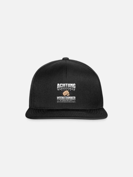 Mechatroniker - Snapback Cap - Schwarz/Schwarz