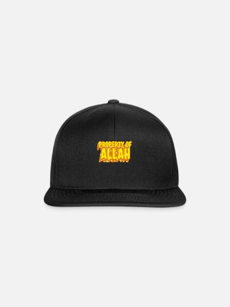 Property Of Allah Shirt, Muslim Praying Gift Tee, - Snapback Cap - black/black