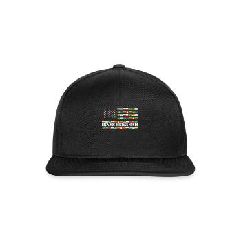 Country Flag Hispanic Heritage Month - Snapback Cap - black/black - Front