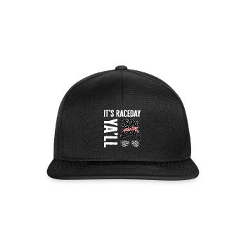 Chemise de course, c’est Raceday Ya’ll Hair Bun - Casquette snapback - noir/noir - Devant