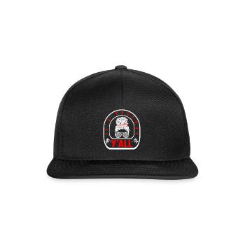 Chemise de course, c’est Raceday Ya’ll Hair Bun - Casquette snapback - noir/noir - Devant
