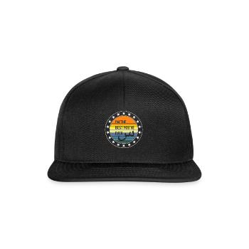 Je suis la meilleure chemise que vous ayez jamais vue, musulman - Casquette snapback - noir/noir - Devant
