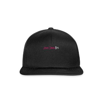 Jésus sauve le frère Seigneur Dieu Foi Pasteur chrétien - Casquette snapback - noir/noir - Devant