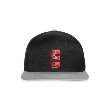 Kolonisationshemd, noch hier noch starker T-Shirt, - Snapback Cap - Schwarz/Grau - Vorne