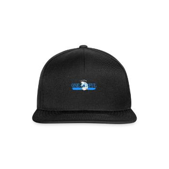Diabetes Awareness Shirt, Typ Eins Derful Einhorn - Snapback Cap - Schwarz/Schwarz - Vorne