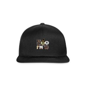 Halloween Pattern Spider Creatures Birth Age 13 - Snapback Cap - black/black - Front