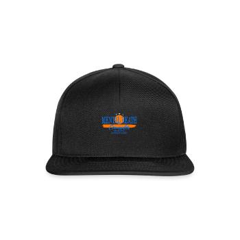 Chemise de santé mentale, je suis une santé mentale - Casquette snapback - noir/noir - Devant