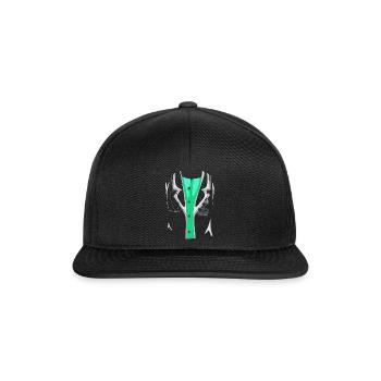 Funny Hospital Doctor Costume For Halloween - Snapback Cap - black/black - Front