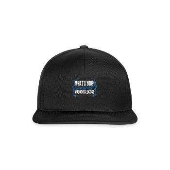 Diabetes Awareness Shirt, What's Your Number - Snapback Cap - black/black - Front