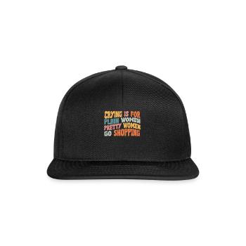 Jolies femmes vont faire du shopping Forte Maman Maman Maman - Casquette snapback - noir/noir - Devant