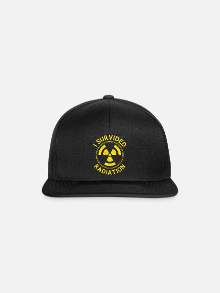Ich Überlebte - Snapback Cap - Schwarz/Schwarz