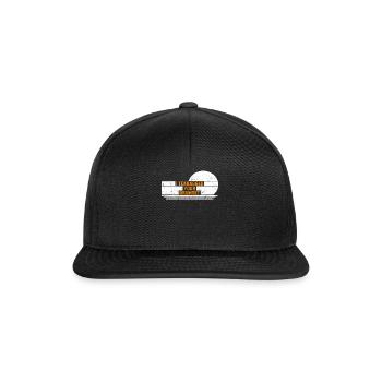 Drummer Shirt, I Teabagged Your Drum Set Funny - Snapback Cap - black/black - Front