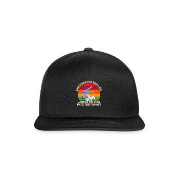 Certaines personnes ont juste besoin d’un combattant en cage câlin - Casquette snapback - noir/noir - Devant