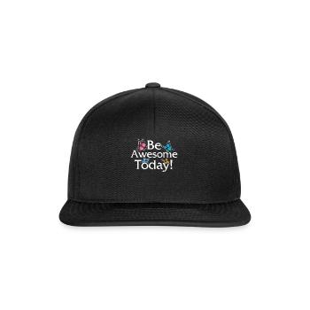 Chemise Positivity, sois génial aujourd’hui Butterfly Tee, - Casquette snapback - noir/noir - Devant