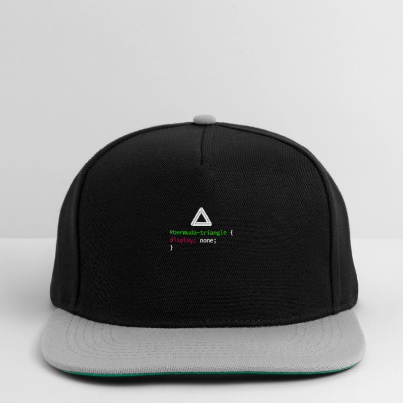 Code de codage des développeurs de programmeurs Web et CSS Casquette snapback