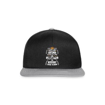 Nutritionist T funny saying dietician - Snapback Cap - black/grey - Front