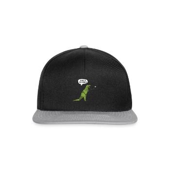 Origami Japanese Art Folding Crane Paper - Snapback Cap - black/grey - Front
