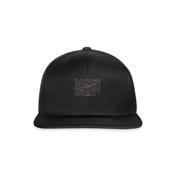 Quelle partie de Ne comprenez-vous pas - Casquette snapback - noir/noir - Devant