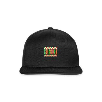Mexicana Shirt, Chingona Butterfly Women Gift For - Snapback Cap - black/black - Front
