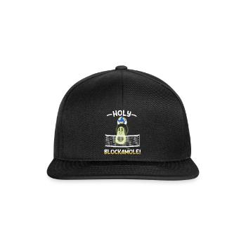 Holy Blockamole Volleyball Avocado - Snapback Cap - Schwarz/Schwarz - Vorne