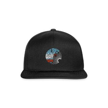 Pilot Shirt, Air Traffic Controller Official Job - Snapback Cap - black/black - Front