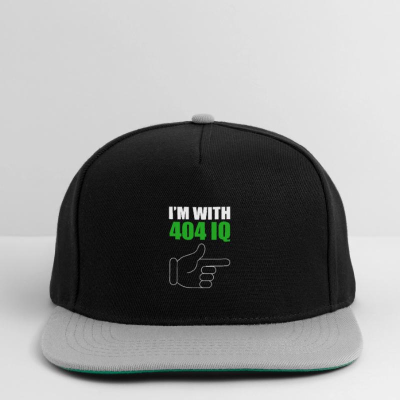 I'm with Stupid 404 Error Programmer Coding Snapback Cap