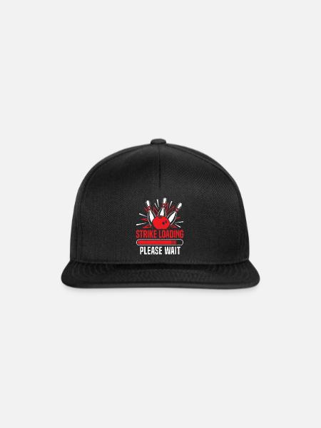 Strike Loading Bowling - Snapback Cap - Schwarz/Schwarz