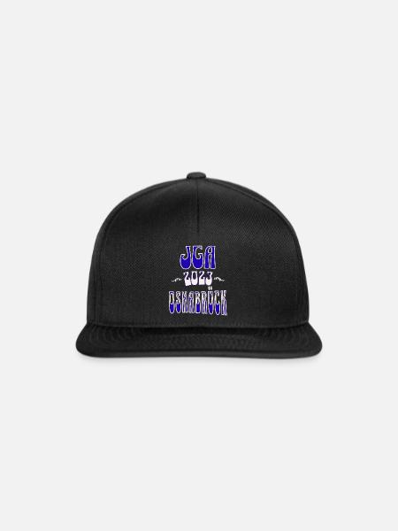 Osnabrück JGA Junggesellenabschied 2023 für Fans - Snapback Cap - Schwarz/Schwarz