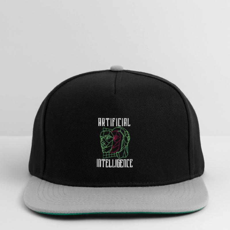 Deep Learning AI Artificial Intelligence Robotics Snapback Cap