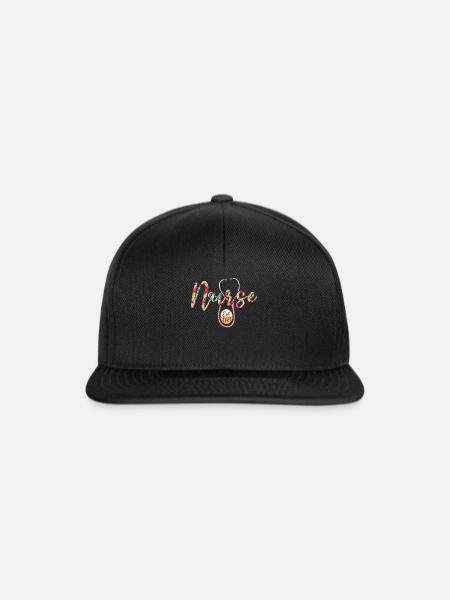 Abschluss der Krankenschwester 2023 Abschluss des Krankenpflegestudiums - Snapback Cap - Schwarz/Schwarz