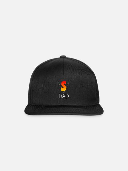 Superdad - Snapback Cap - Schwarz/Schwarz