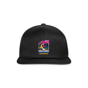 World Down Syndrome Day Shirt, Proud Mom Of A - Snapback Cap - black/black - Front