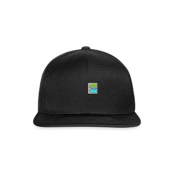 Earth Shirt, je suis avec son t-shirt de poche du Jour de la Terre, - Casquette snapback - noir/noir - Devant