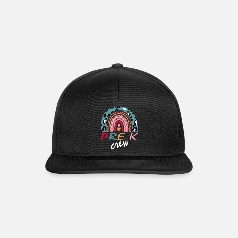 Pre K Crew Gift - Snapback Cap - black/black