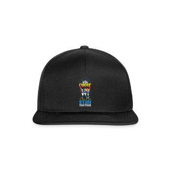 Tenue de pom-pom girl - Casquette snapback - noir/noir - Devant
